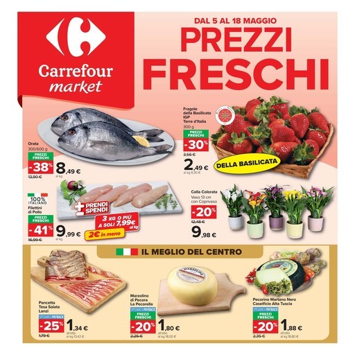 Prezzi freschi Prezzi freschi