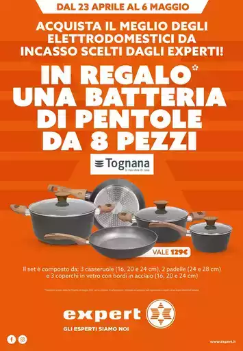 Dal 23 aprile al 6 maggio