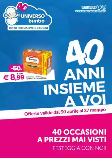 40 anni insieme a voi