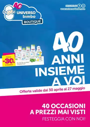 40 anni insieme a voi