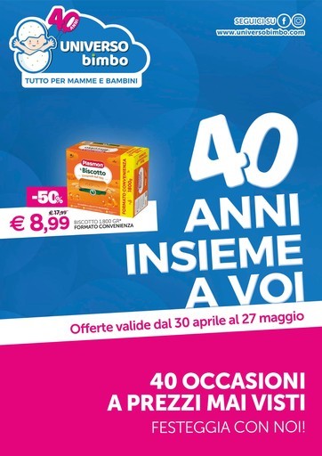 40 anni insieme a voi