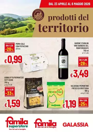 PRODOTTI DEL TERRITORIO