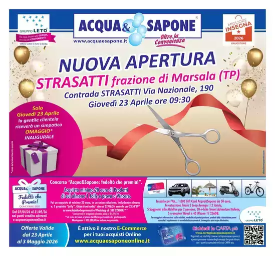 Nuova apertura