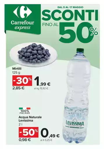Sconti fino al 50%