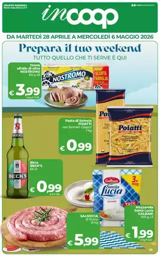 Prepara il tuo weekend