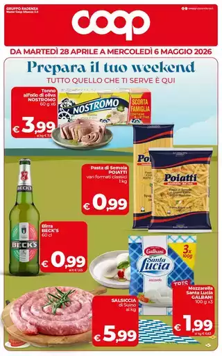 Prepara il tuo weekend