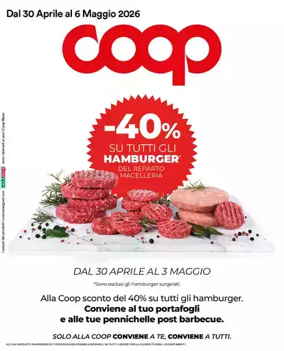 Dal 30 aprile al 6 maggio 2026