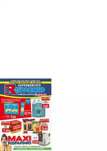 Promozione valida 1 al 19 maggio