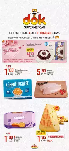 Offerte dal 4 all'11 maggio 2026