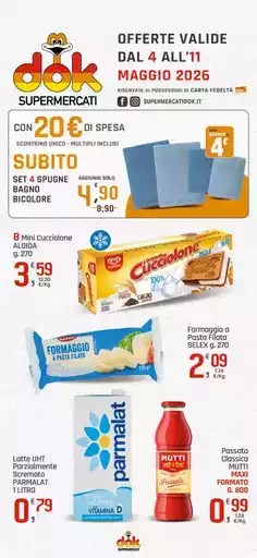 Offerte dal 4 all'11 maggio 2026