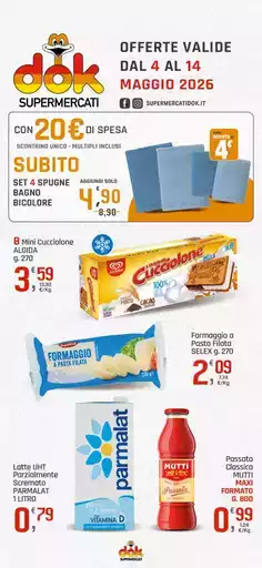 Offerte dal 4 al 14 maggio 2026