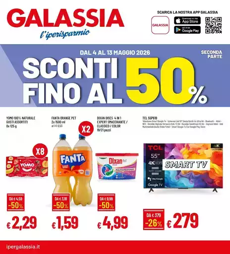 Sconti fino al 50%