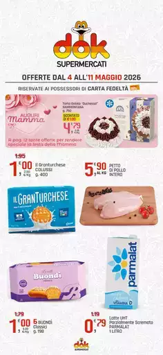 Offerte dal 4 all'11 maggio 2026