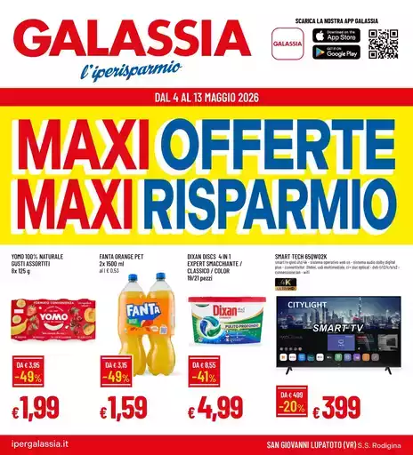Maxi offerte maxi risparmio