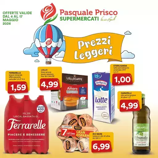 Prezzi leggeri