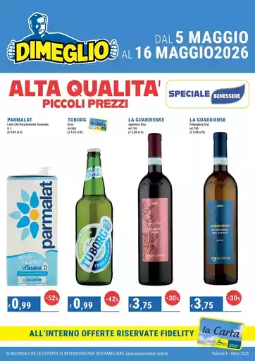 Dal 5 maggio al 16 maggio