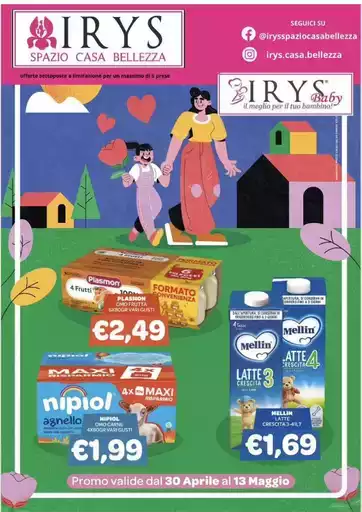 Promo valide dal 30 aprile al 13 maggio