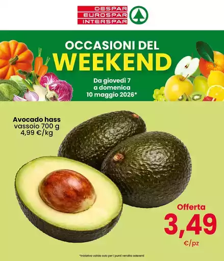 Occasioni del weekend