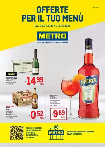 Offerte per il tuo menù - AREA 4