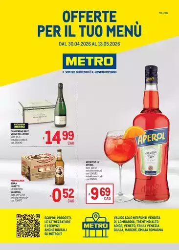 Offerte per il tuo Menù - AREA 1