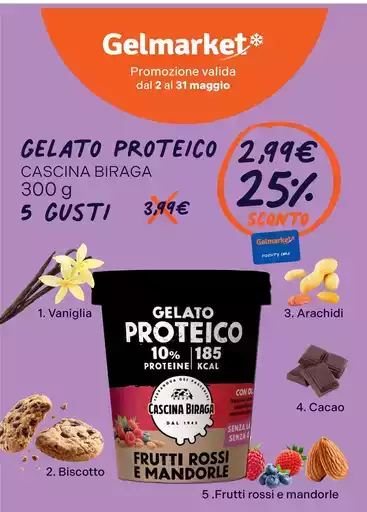Promozione valida dal 2 al 31 maggio