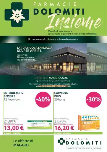 Le offerte di Maggio