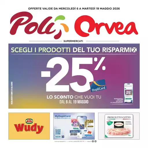 OFFERTE VALIDE DA MERCOLEDÌ 6 A MARTEDÌ 19 MAGGIO 2026