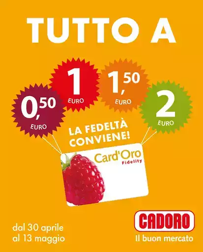 Dal 30 aprile al 13 maggio