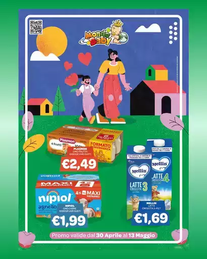 Promo valide dal 30 aprile al 13 maggio