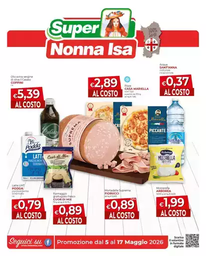 Promozione dal 5 al 17 Maggio 2026