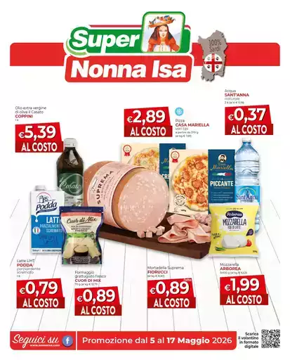 Promozione dal 5 al 17 Maggio 2026