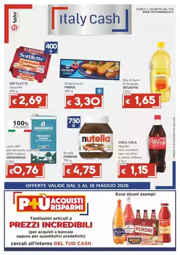 Offerte valide dal 5 al 18 maggio 2026