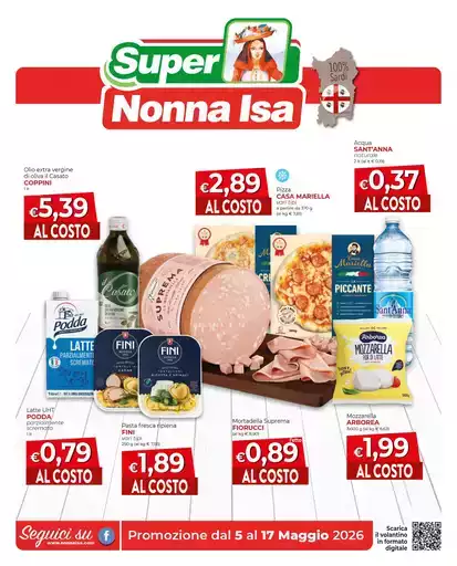 Promozione dal 5 al 17 Maggio 2026