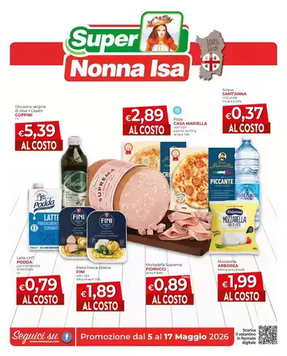 Promozione dal 5 al 17 Maggio 2026