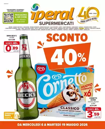 Sconto 40%