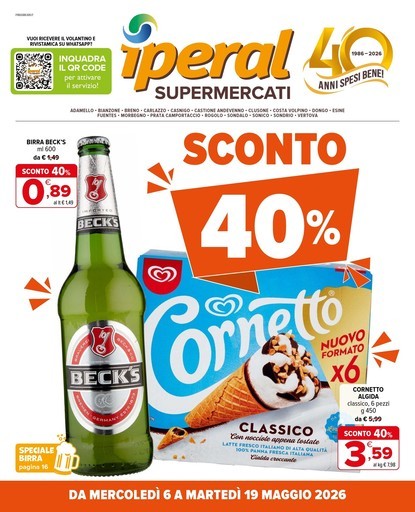 Sconto 40%