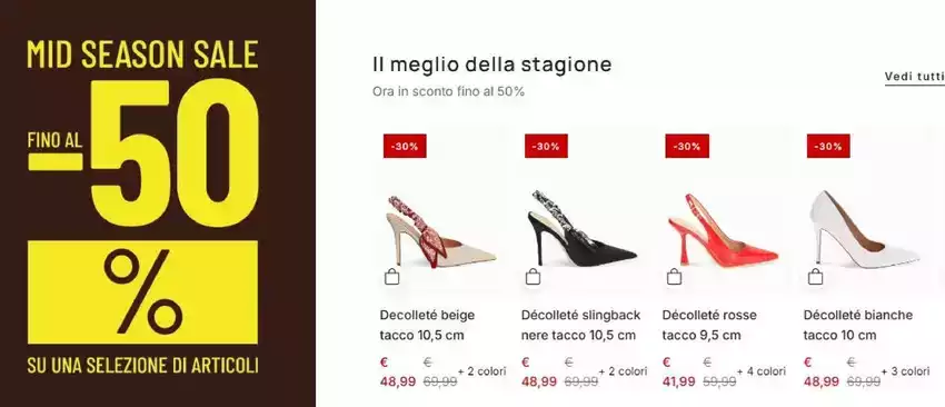 Mid season sale