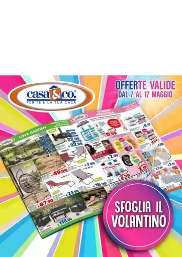 Offerte valide dal 7 al 17 maggio