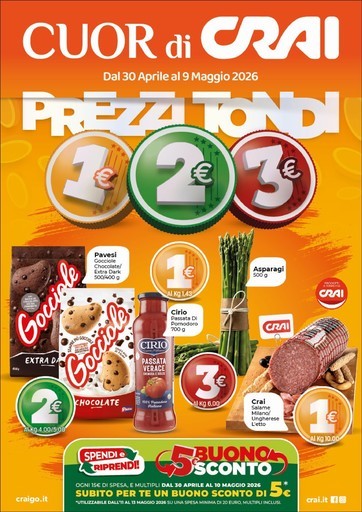 PREZZI TONDI 1 2 3 PREZZI TONDI 1 2 3