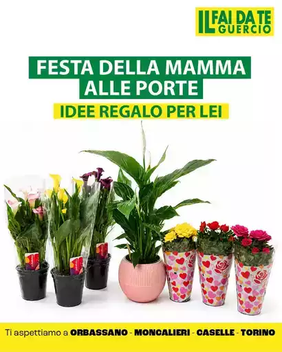 Festa della mamma alle porte