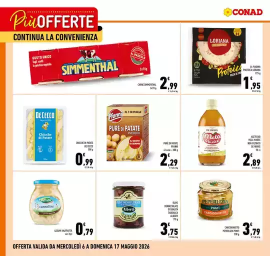 Più offerte continua la convenienza