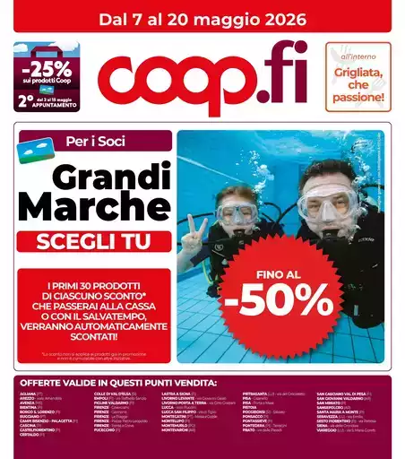Dal 7 al 20 maggio 2026