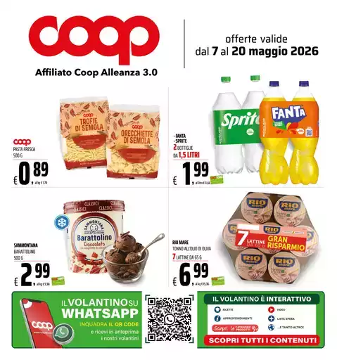 Offerte valide dal 7 al 20 maggio 2026