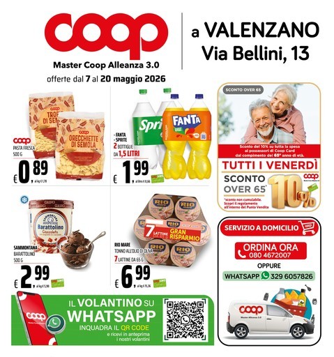 Offerte valide dal 7 al 20 maggio 2026