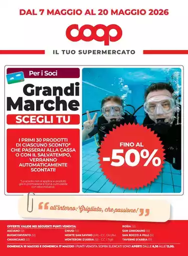 Dal 7 al 20 maggio 2026