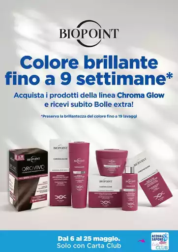 Colore brillante fino a 9 settimane