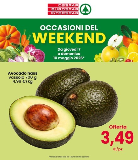 Occasioni del weekend