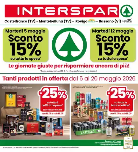 Tanti prodotti in offerta