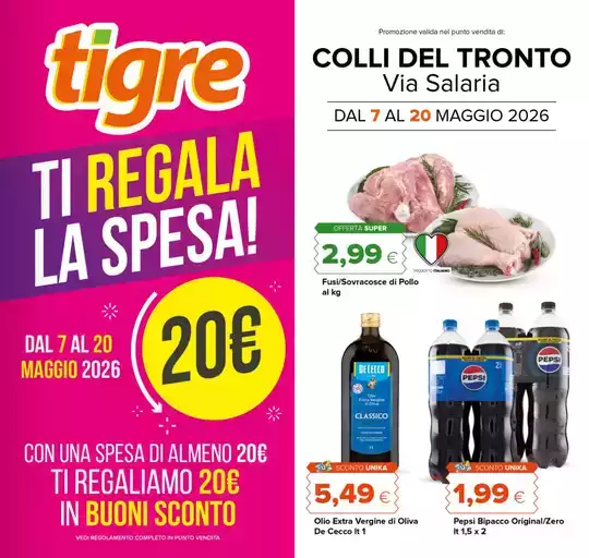 Ti regala la spesa !