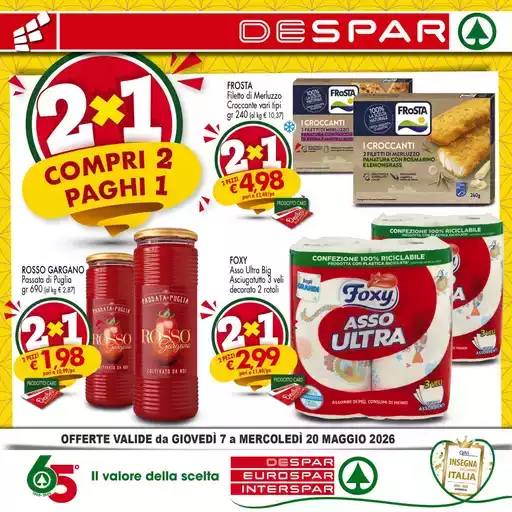 2x1 Compri 2 paghi 1